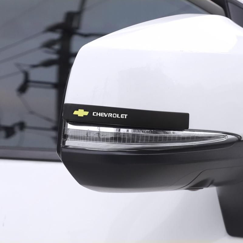 6 Stück Gummi Auto Anti-Kollisions Stoßstangenleisten Schutzaufkleber für Chevrolet Sonic Silverado Z71 Aveo Trailblazer Bolt SS