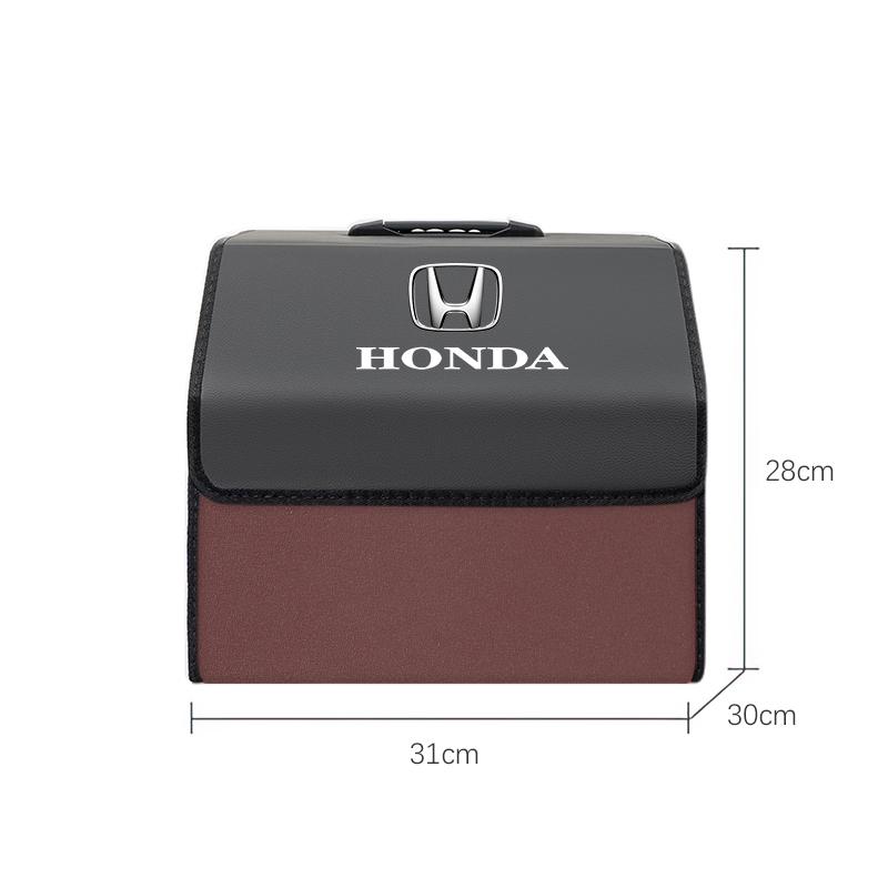 Car Boot Storage Box Large Capacity Sundries Tool Box For Honda Civic Fit Jazz Accord Pilot CRV Odyssey Passport City Shuttle