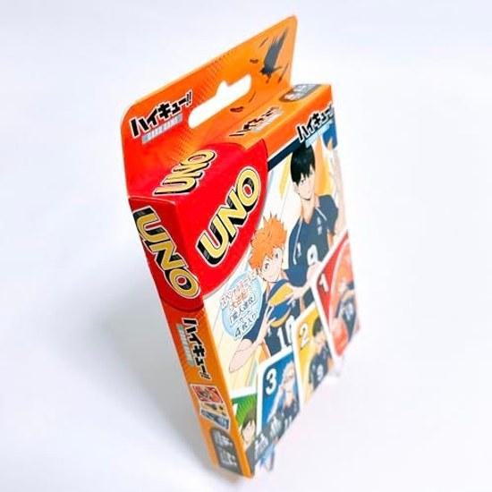 Uno Haikyuu Playing Cards Approximately H87W56mm Paper