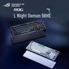 ROG Night Demon 98 HE Wireless Gaming Keyboard with Magnetic Switches and OLED Display