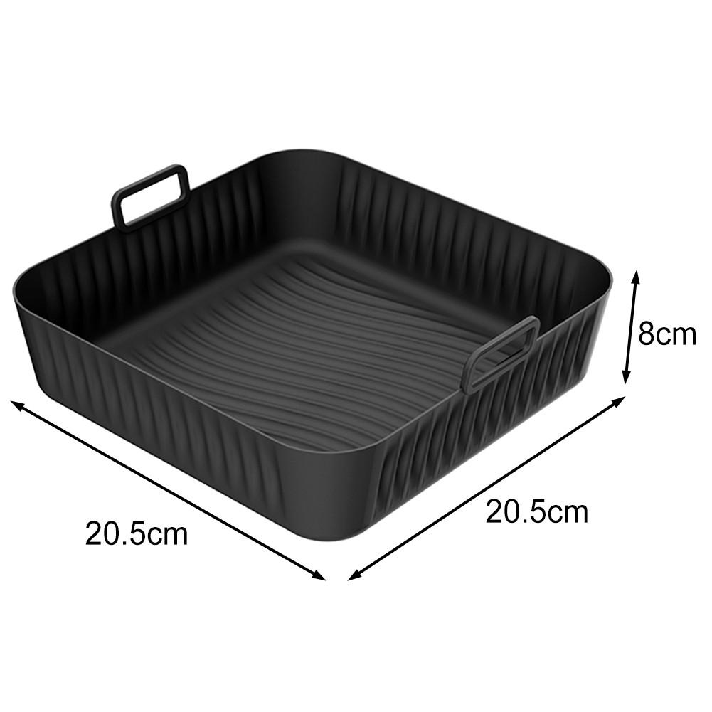 Silicone Liner for Cosori Air Fryer 5QT 6QT 14mm Ridges for Even Cooking