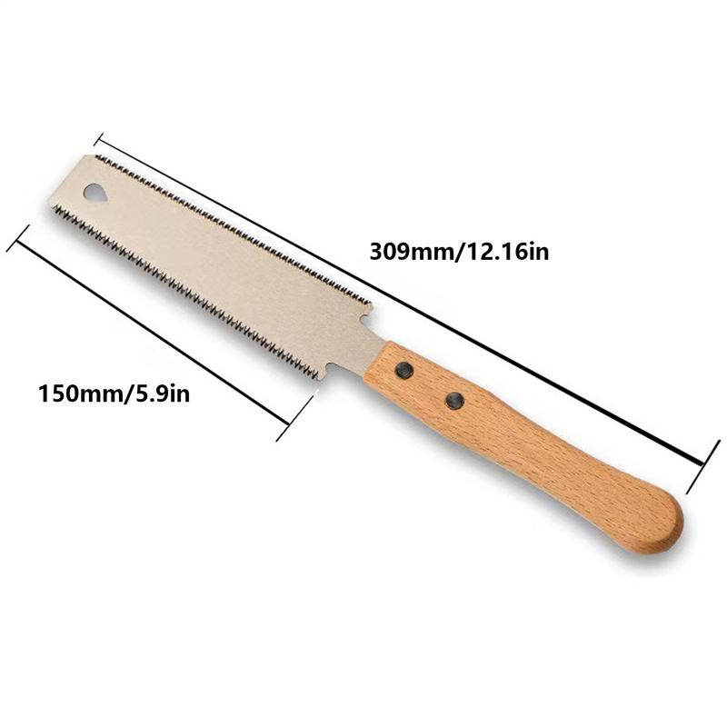 Woodworking Hand Saw 5.9 Inch Double Edge Sided Woodworking Saw Woodworking Tool Japanese Wood Cutter Tools For Woodworking And