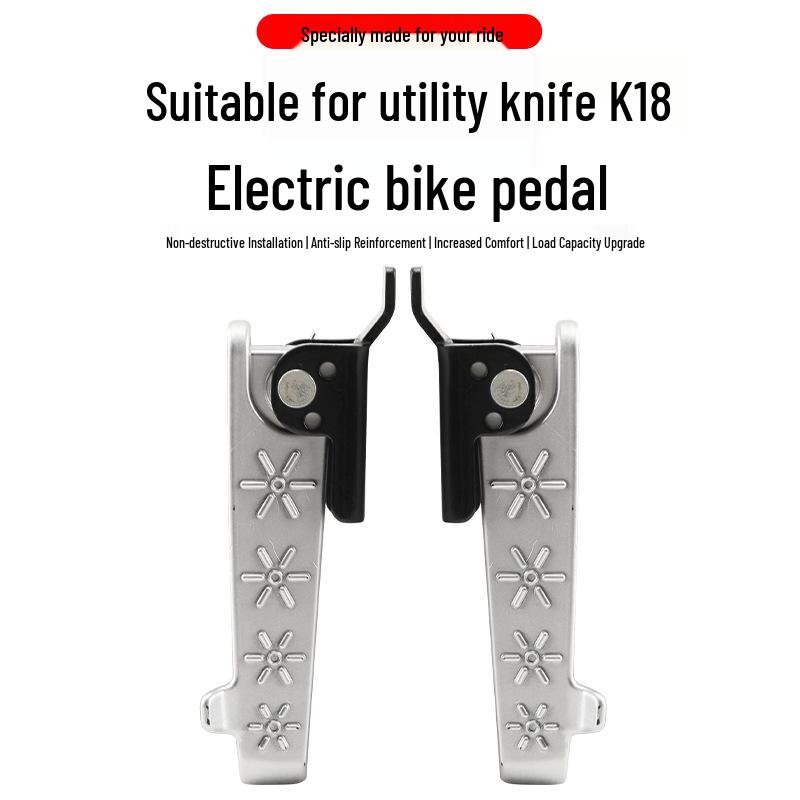Foldable Foot Pedal for Big G/K18/K19 Small Knife Electric Bike