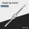 Manual Tap and Die Set: Tapping Drill Bits & Wrench Kit M3-M30