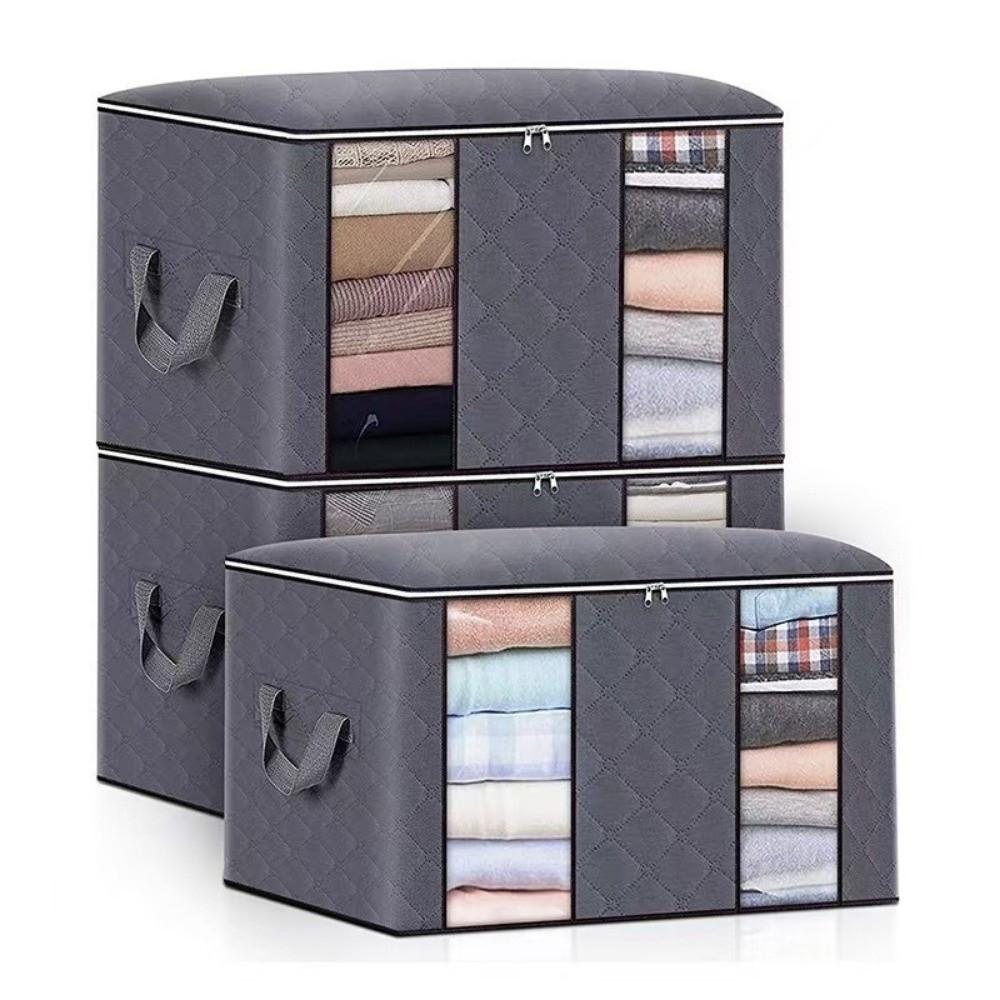 Non-woven Foldable Storage Bag Oversized Quilt Organizer Large Storage Boxes For Organizing