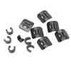 Stick On Cable Guides C Clips with Adhesive Seat for Bike Brake Derailleur Shift Cables