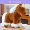 Plüsch-Pony-Spielzeug für Kinder aus weichem, kurzem Plüschmaterial, perfekt für die Schlafzimmerdekoration und als Geschenk