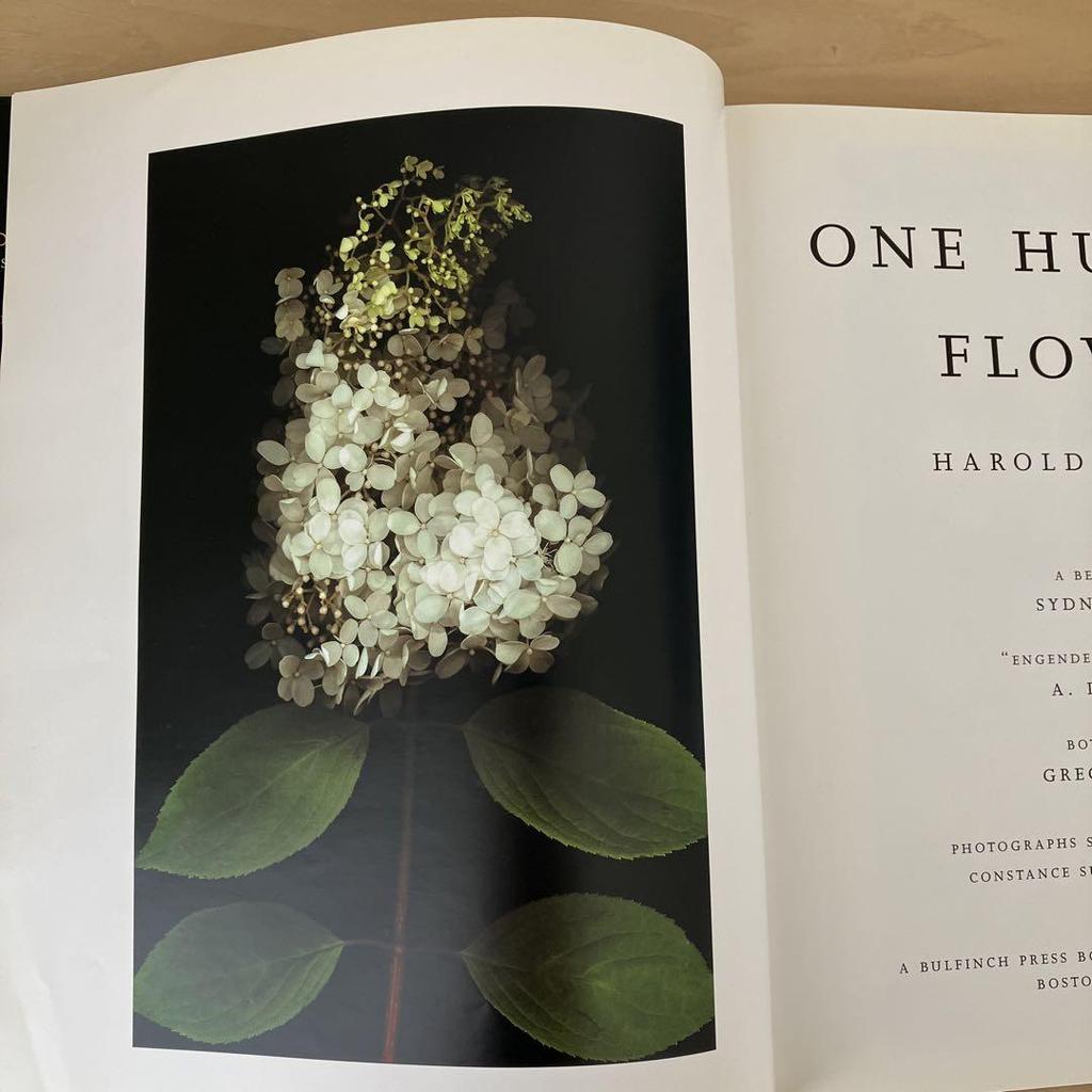 [USED] "ONE HUNDRED FLOWERS" and "Wim Haseler Collection" 2-volume Set Flowers