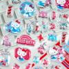 Kitty Crystal Candy Relief Stickers Cute Kawaii Decals Waterproof Girls Phone Aesthetic Decor Kids Art Craft Gifts 3D for Kid Friendly Entertaining