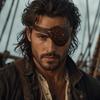 Brass Rivets Pirate Eye Patch Vintage Cosplay Accessory Creative Eye Mask  Medieval Costume