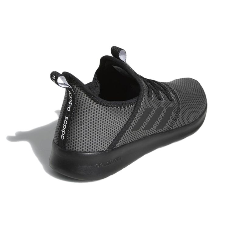 Adidas Neo Cloudfoam Pure Non-Slip Breathable Sports Shoes Women Sneakers Black Gray B42178