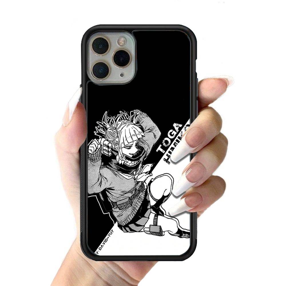 Himiko Toga Boku No Hero Academia Phone Case Silicone PC+TPU For For iPhone 11 12 13 14 15 16 Plus Pro Max Cover