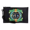Classic Lychee Texture Commuter Fashion Large Logo Calfskin Clutch Men Clutch Black DP84725-DVSIGD-41MP