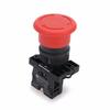 ZB2-BE102C P172 220V 10A Red NC 22mm Emergency Stop Mushroom Push button switch XB2-ES542 Control electrical starter switch