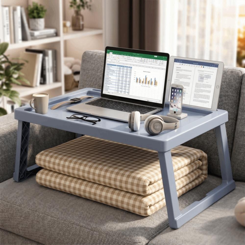 Rutschfeste Klappbett-Tisch Klappbarer Laptop-Ständer Einfacher Kleiner Laptop-Schreibtisch Für Wohnheime