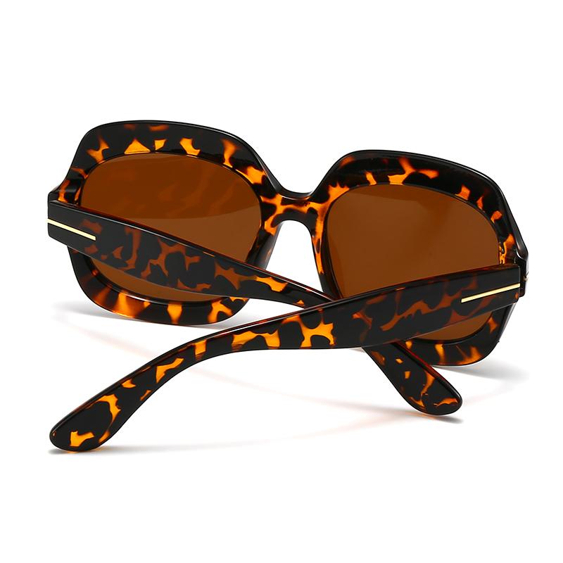 European And American New  Exclusive Hot Style Modern Retro Large Frame Sunglasses Trendy Street Style Sunglasses