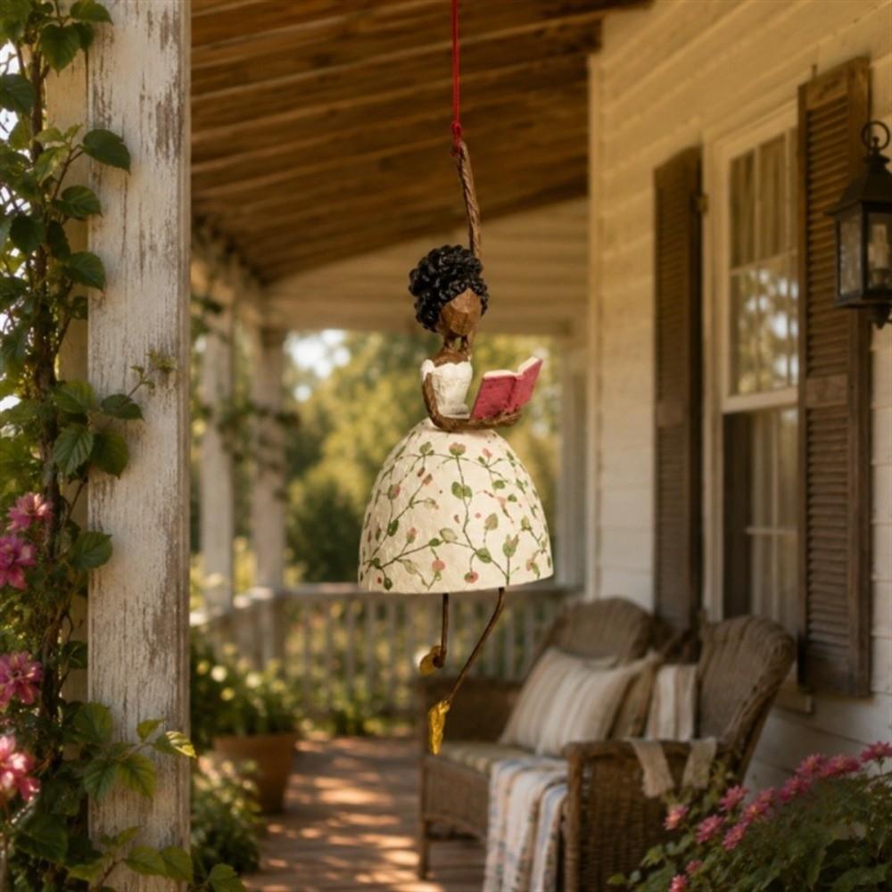 Figurina di Ballerina Vintage Pendenti Bizzarri a Forma di Donna da Appendere all'Interno