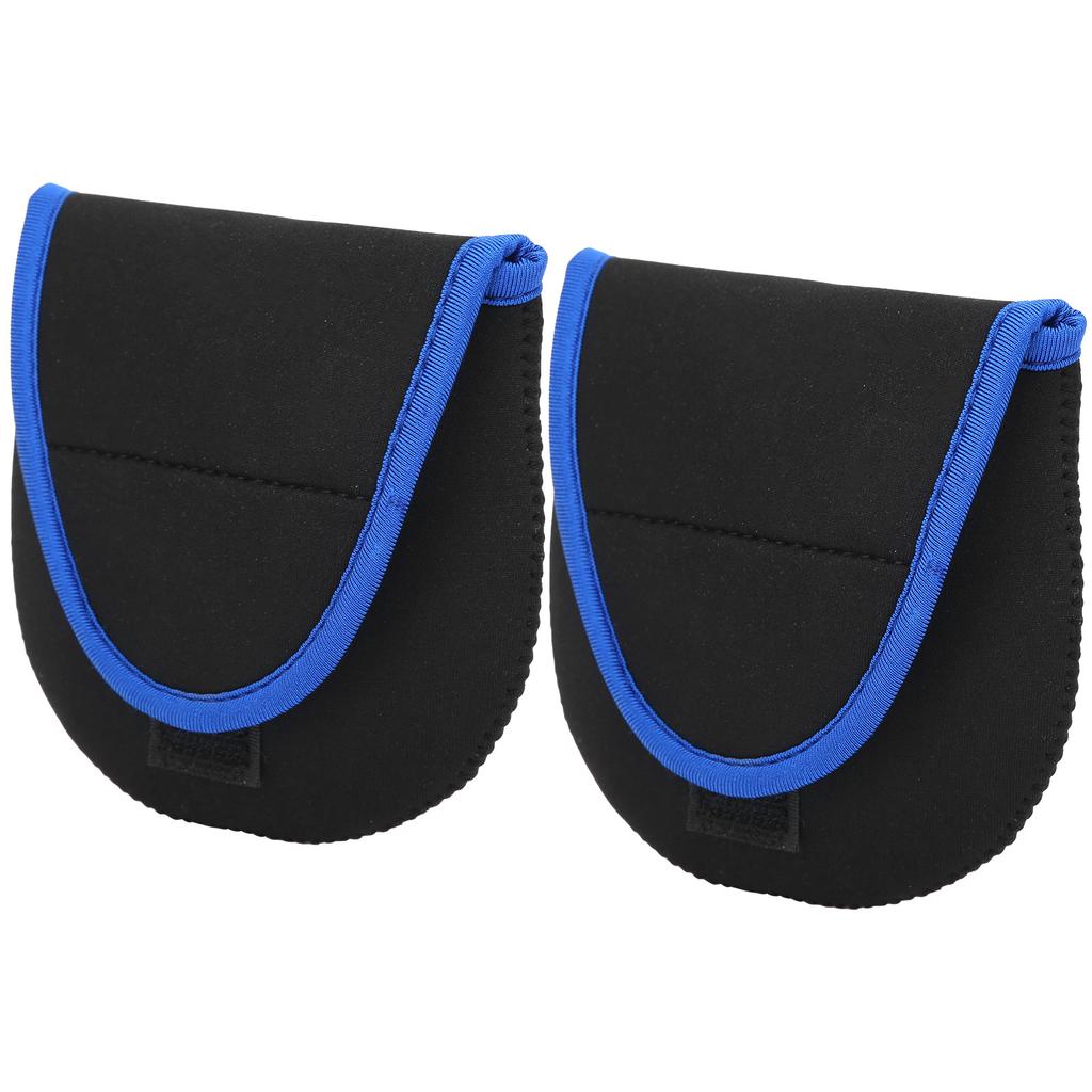 2pcs Fishing Reel Protective Case Cover Fishing Reel Storage Bag Pouch Accessories F43