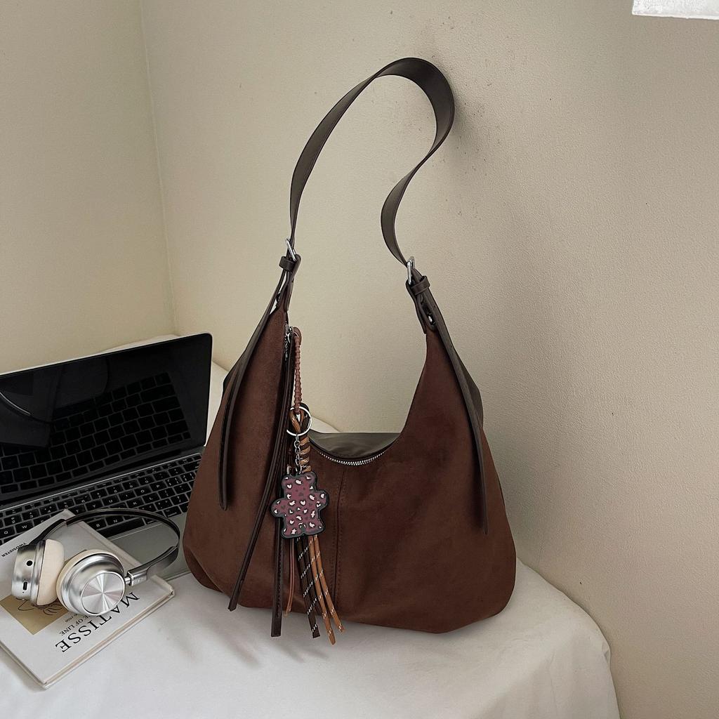 Fashionable Large-capacity Tote Bag, Niche, Simple and Casual Single-shoulder Bag, High Appearance Level Crossbody Bag