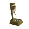 Pet Feeder and Waterer, Pet Standing Water Dispenser, 2 in 1 Food Container, Automatic Food Feeder, Dog Bowl for Rabbits Cat