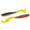 4PCS Flexible PVC Artificial Baits Long Curly Design Fish Attraction for Lake River Fishing Enthusiasts