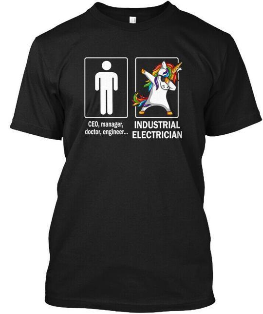 Industrial Electrician T-Shirt Made in the USA Size S to 5XL L