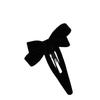 Minimalist Bowknot BB Clip Wine Red Barrettes Autumn Winter Side Clip Bang Clip Cropped Hair Pin Barrettes Headdress
