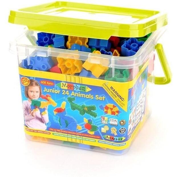 Plastic Constructor Morphun Animals 24 Types, 252 Parts