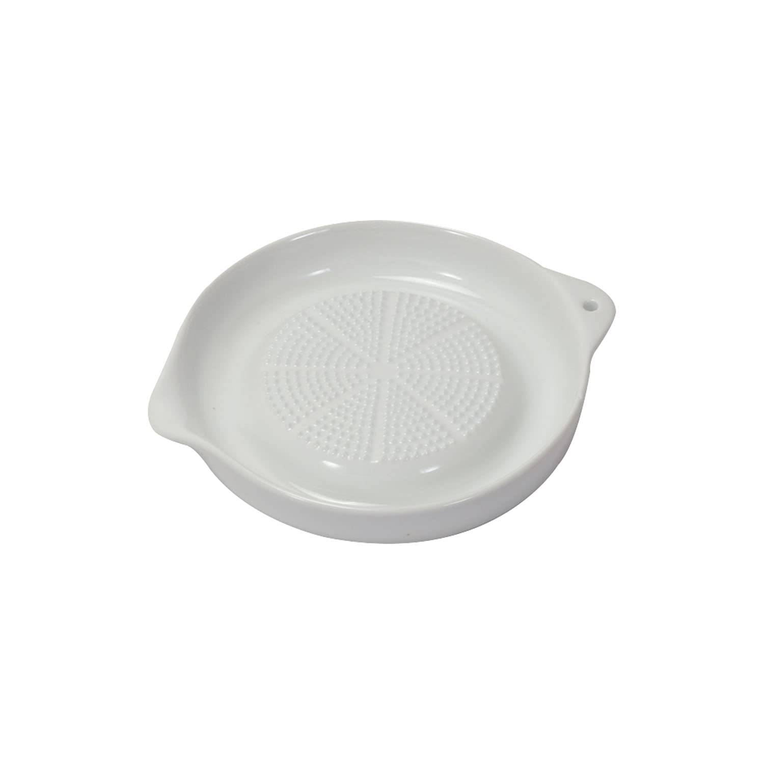 

Металлокерамическая терка с жемчужным покрытием для мелкой нарезки W x D x Простые специи, (15см 12,5см 2,5см В), Белый, Использование, CC-1616 белый