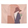 Morandi Background Hanging Cloth Home Wall Decoration Tapestry Office Living Room Tapestry