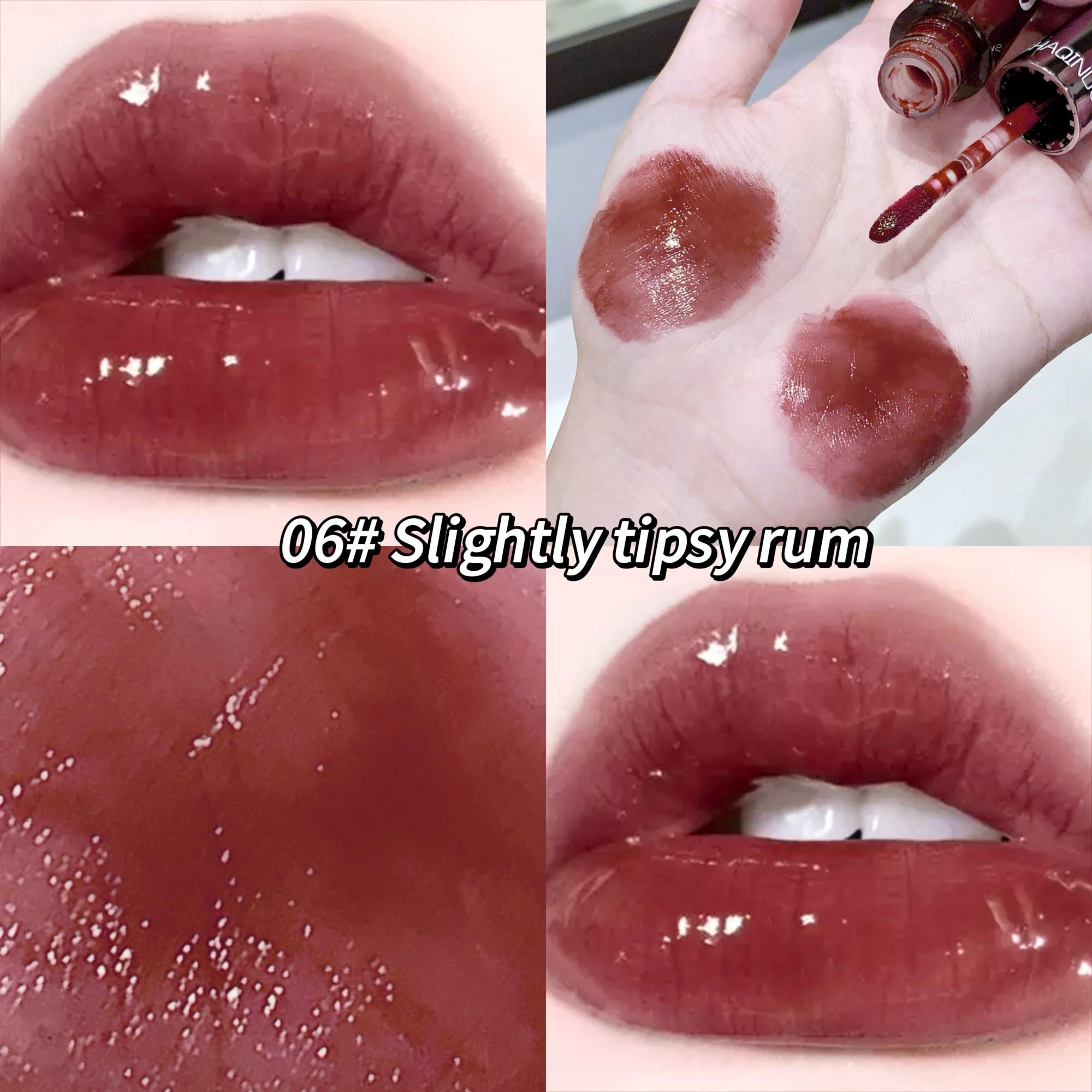 

SHAQINUO Блиск для губ Lustrous&Plumping Lip Glaze Живить та зволожує блиск для губ, не вибагливий до шкіри та не робить губи пухкими, підходить для подорожей