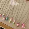Cute  Necklace Hellokitty Accessories Cartoon Kitty Cat Necklace  Clavicle Chains Girls Gifts Jewelry Gift