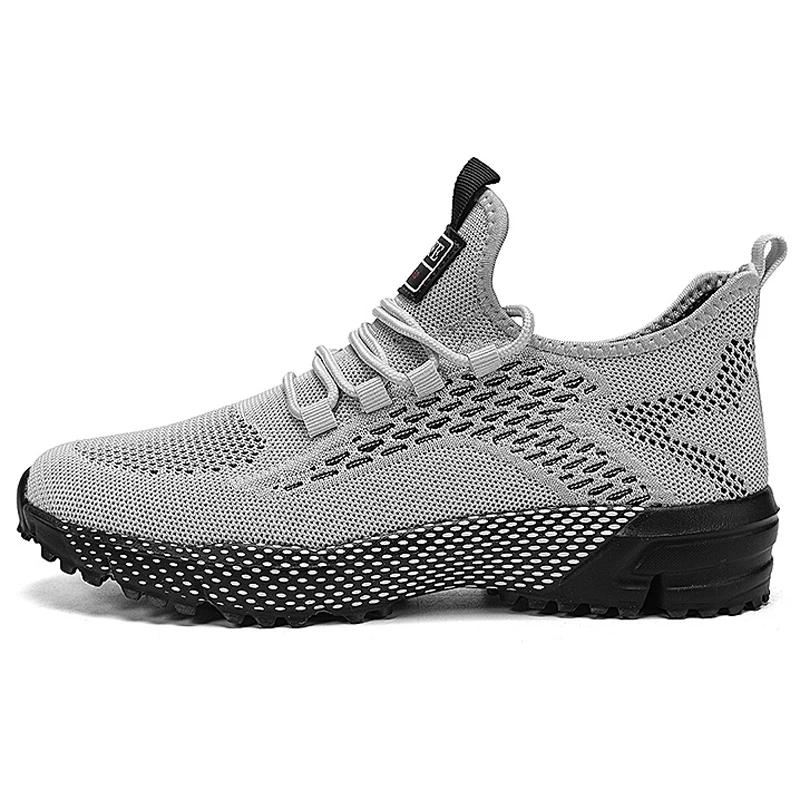 

YRZL Men Running Shoes Comfortable Sport Shoes Lightweight Walking Sneakers Men Sneakers Breathable Flats Tennis Shoes Man 40
