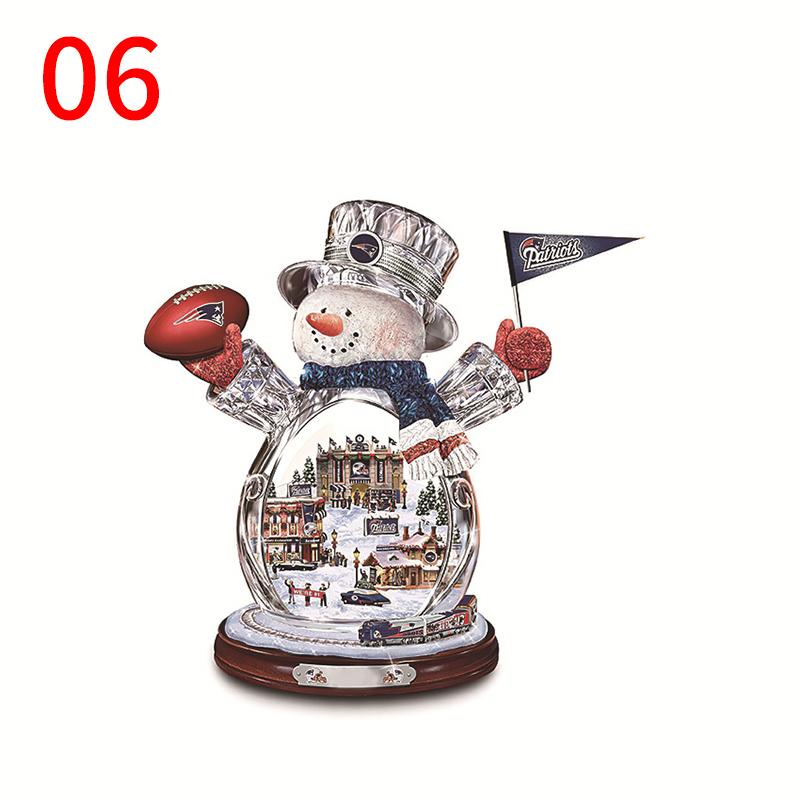 55Styles Home Decor Train Decor Rotating Sculpture Window Paste Stickers Christmas Tree