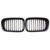Mattschwarzer Kühlergrill für BMW 3er E46 (1998-2001) 4-Türer