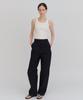 Beiodeu Oxford Cotton Pants_Navy
