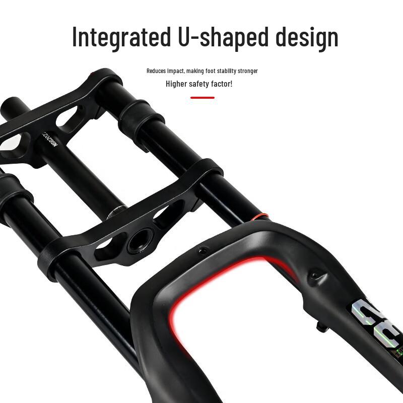 GEETHA 26-inch Double Shoulder Air Suspension Fat Bike Front Fork