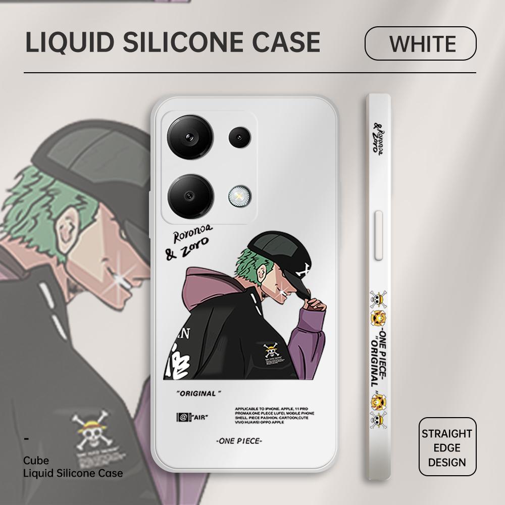 

Чехол для телефона с мультяшным красочным узором, квадратный, жидкий, силикон, TPU, полное покрытие камеры, противоударный защитный чехол для Xiaomi Redmi iPhone Xiaomi 11T Pro белый