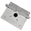 Multifunctional Aluminium Router Table Insert Plate Woodworking Electric Wood Router Flip Plate for Working Benches Router Plate