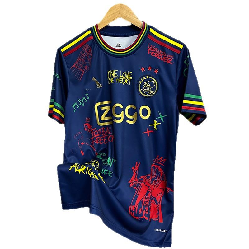 Maglia Ajax Edizione Tifosi Ajax Maglia da Calcio Edizione Partita Top Edizione Anniversario