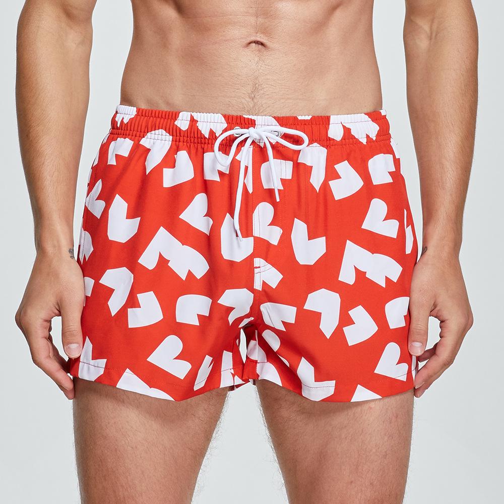 Seobean Youth Trendy Quick-Dry Beach Shorts