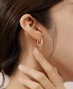 Lloyd Lightshine 12Mm 5K Gold One-Touch Hoop Earrings Lofp3006H