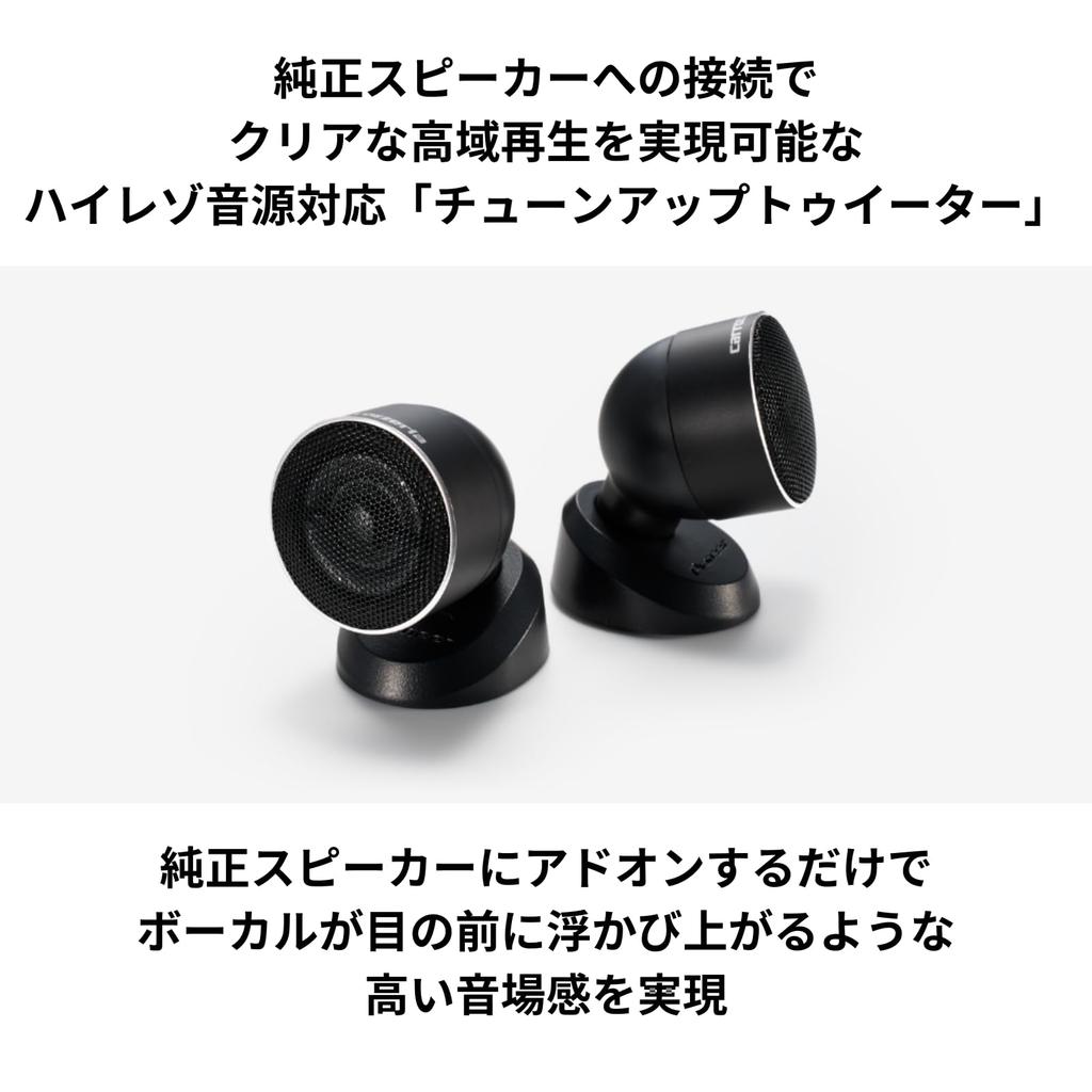 Pioneer TS-T450 Tune-Up Tweeter Speakers, High-Resolution Audio Compatible, Carrozzeria