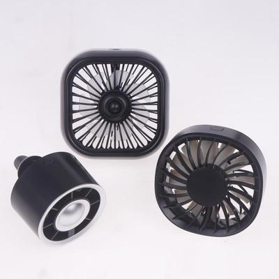 1 Adet 3 Hızlı Araç Hava Çıkışlı Fan USB Soğutma Fanı Renk Değiştiren Işıklı Araç Arka Koltuk Isı Dağıtımı Oto Aksesuarları