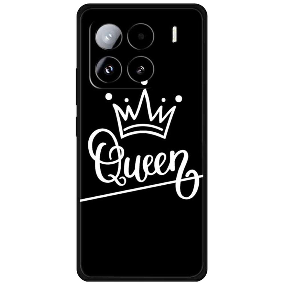 

For Xiaomi 15 Pro TPU Case Pattern Printed Anti Drop Phone Cover Queen