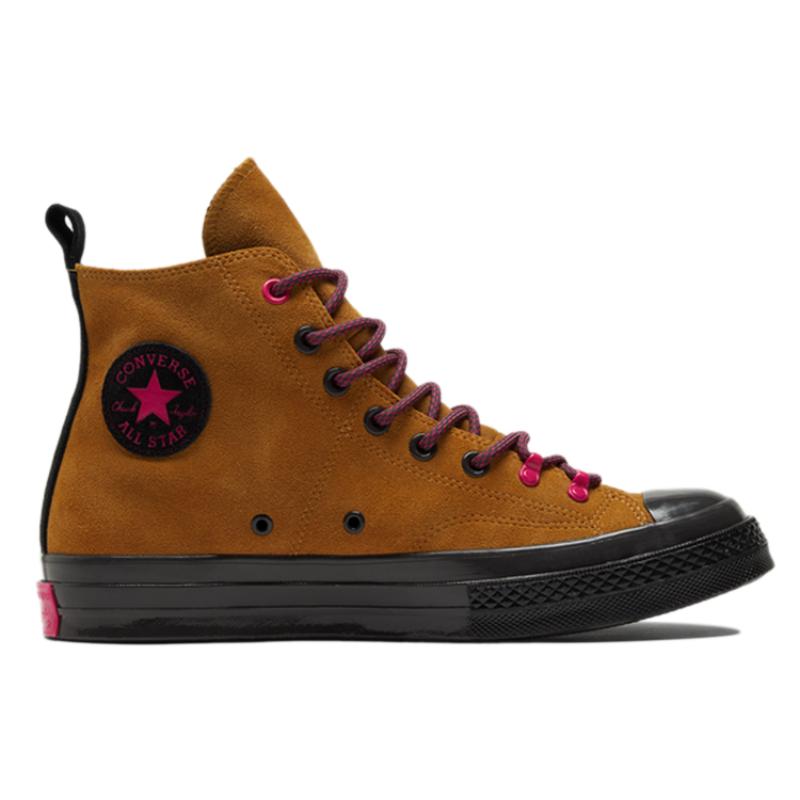 Converse 1970s Comfortable and Versatile Trend High-top Canvas Shoes Unisex Khaki Brown