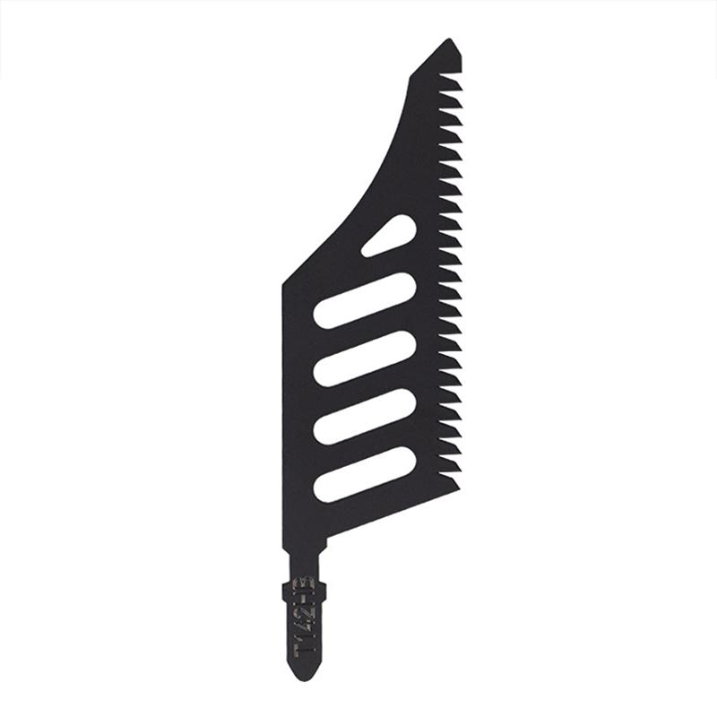 B17B T142Hb Curved Jigsaw Blade-5Pcs T Shank Flush Cutting Replacement Blades For Precision Cuts