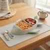 Divided Airplane-Shaped Children's Plate Deepened Dinning Plate Household Food Tray  Gifts