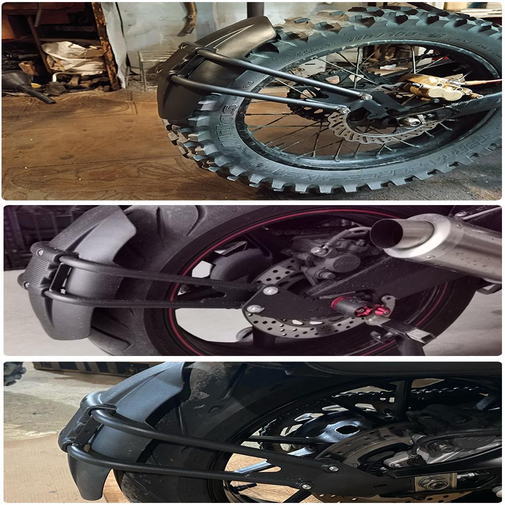Universal Motorcycle Rear Mudguard Guard Rear Wheel Cover For BMW For KAWASAKI For SUZUKI Rear Fender For Honda Mud guard
