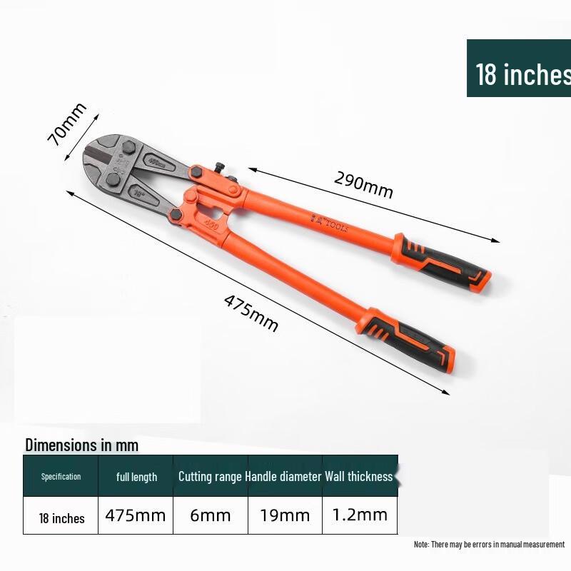 SMVP 18-inch Cordless Bolt Cutter CN plug (adapter included)